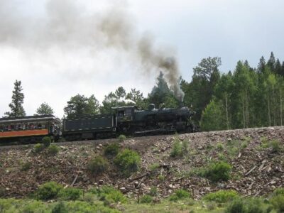 Steam Engines And Narrow Gauge Railroads Image